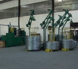 hexagonal wire netting spirals making machine